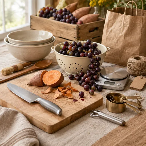 NC sweet potatoes, muscadine grapes and the fall recipes that start at the market