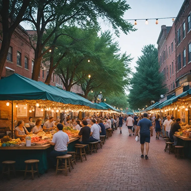 Raleigh food markets as vibrant gathering places for local flavor