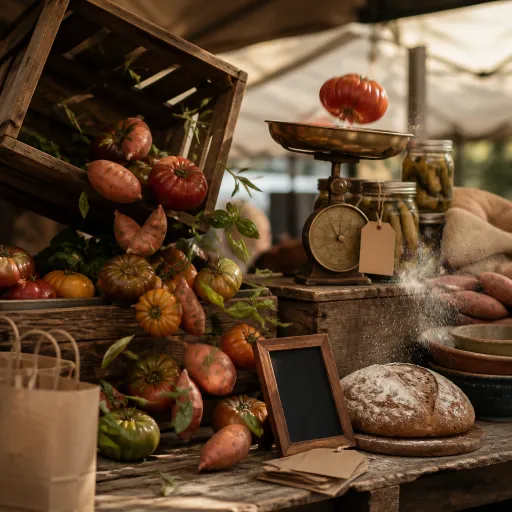 The farmers market is not a grocery store, and that is exactly the point